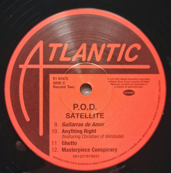 P.O.D. : Satellite (2xLP, Album, RE)