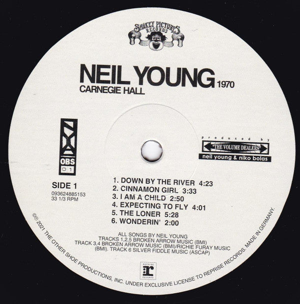 Neil Young : Carnegie Hall 1970 (2xLP, Album)