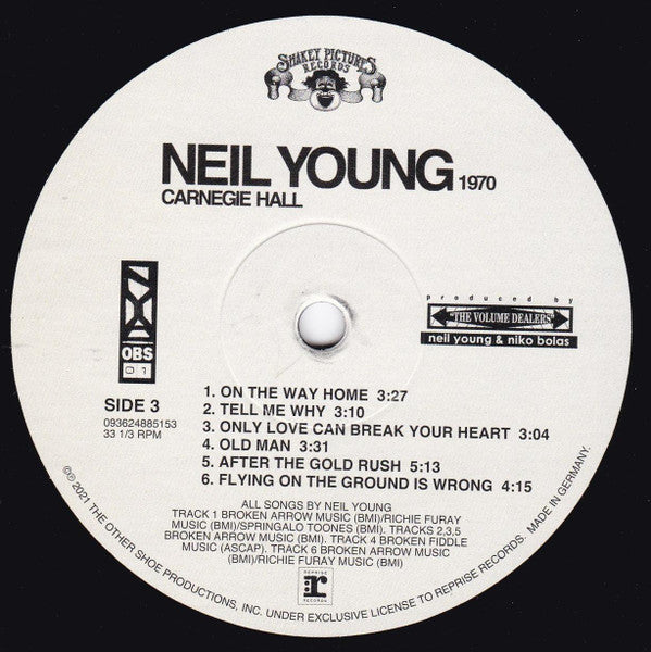 Neil Young : Carnegie Hall 1970 (2xLP, Album)