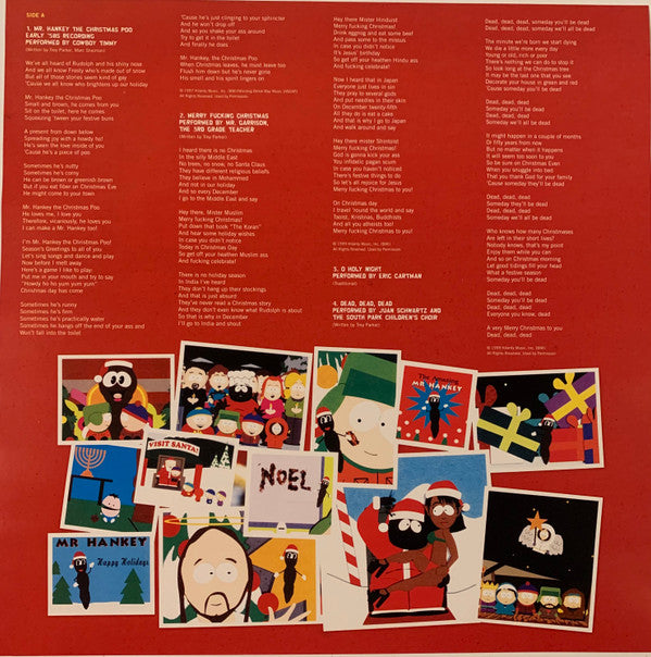 Trey Parker, Matt Stone, The Cast Of South Park : Mr. Hankey's Christmas Classics (LP, Album, RE)