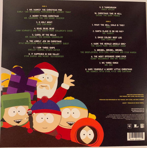 Trey Parker, Matt Stone, The Cast Of South Park : Mr. Hankey's Christmas Classics (LP, Album, RE)