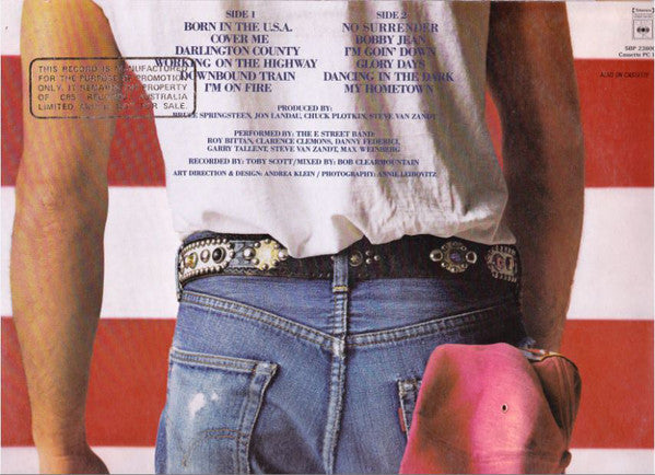 Bruce Springsteen : Born In The U.S.A. (LP, Album)