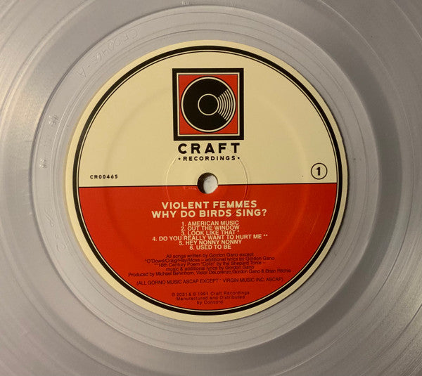 Violent Femmes : Why Do Birds Sing? (LP, Album, Ltd, RE, Smo)