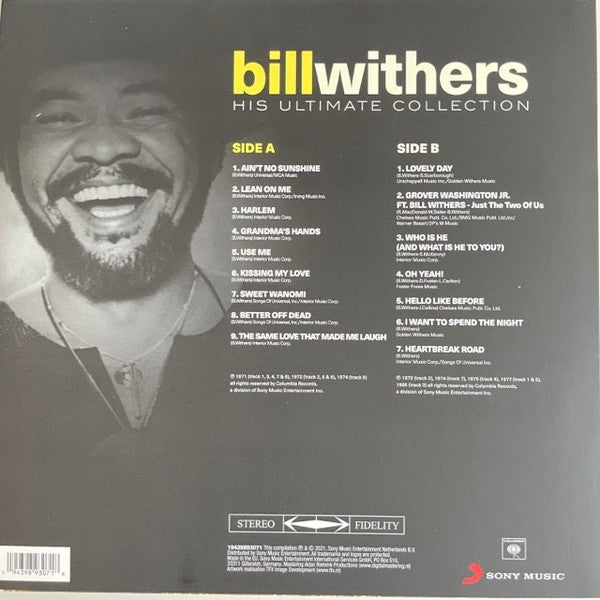 Bill Withers : His Ultimate Collection (LP, Comp, Ltd, Blu)