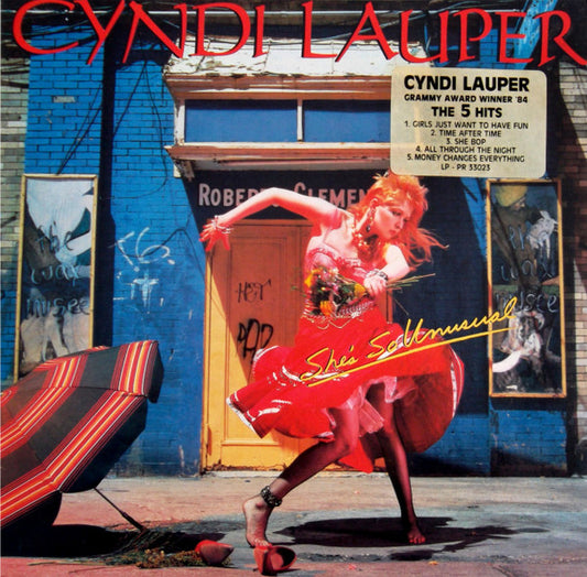 Cyndi Lauper : She's So Unusual (LP, Album, RE)