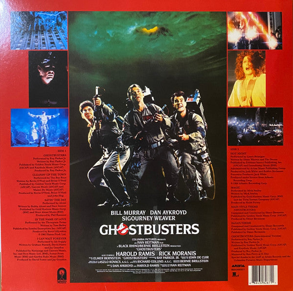Various : Ghostbusters (Original Soundtrack Album) (LP, Album, RE)