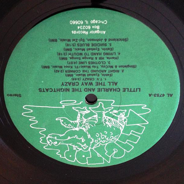 Little Charlie And The Nightcats : All The Way Crazy (LP, Album)