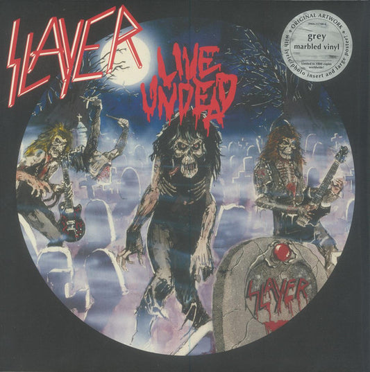 Slayer : Live Undead (12", EP, RE, RM, Gre)