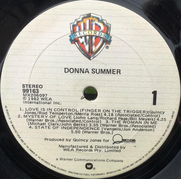 Donna Summer : Donna Summer (LP, Album)