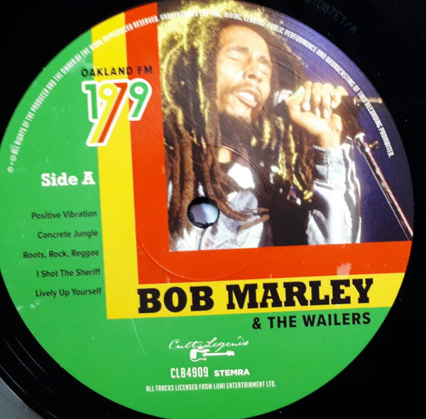 Bob Marley & The Wailers : Oakland FM 1979 - Live Radio Broadcast (LP, Unofficial, 180)