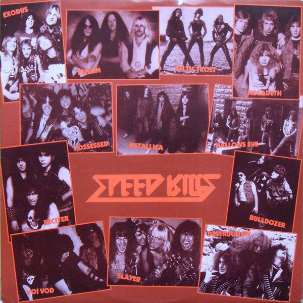 Various : Speed Kills (The Very Best In Speed Metal) (LP, Comp, RP)