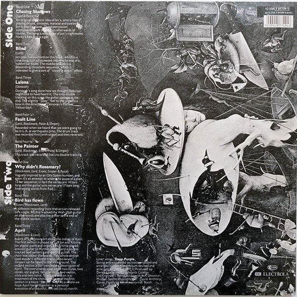 Deep Purple : Deep Purple (LP, Album, RE)