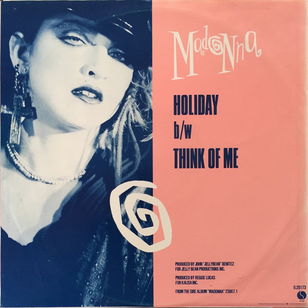 Madonna : Holiday (12", Single, Pic)