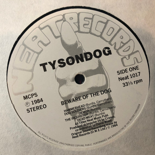 Tysondog : Beware Of The Dog (LP, Album)