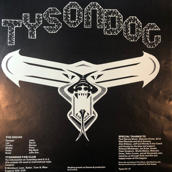 Tysondog : Beware Of The Dog (LP, Album)