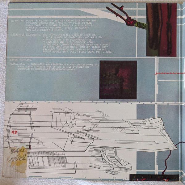 Douglas Adams : The Hitch-Hiker's Guide To The Galaxy (2xLP, Album)
