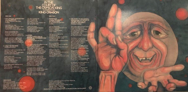 King Crimson : In The Court Of The Crimson King (An Observation By King Crimson) (LP, Album, RE, RP, 200)