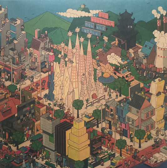 The Wombats : Fix Yourself, Not The World (LP, Album, Ltd, Eco)