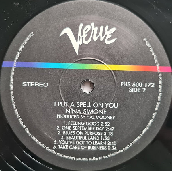 Nina Simone : I Put A Spell On You (LP, Album, RE, 180)