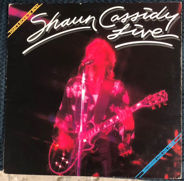 Shaun Cassidy : Live - That's Rock'N Roll (LP, Album, Jac)