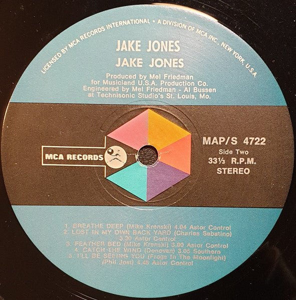 Jake Jones : Jake Jones (LP, Album)