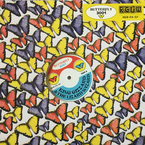 King Gizzard And The Lizard Wizard : Butterfly 3001 (2xLP, Ltd, Cle)