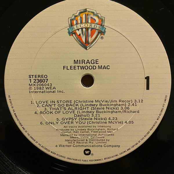 Fleetwood Mac : Mirage (LP, Album)