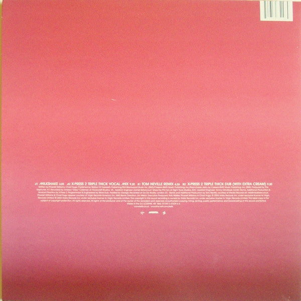 Kelis : Milkshake (12", Single)
