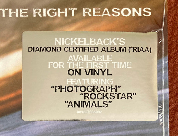 Nickelback : All The Right Reasons (LP, Album, RE)