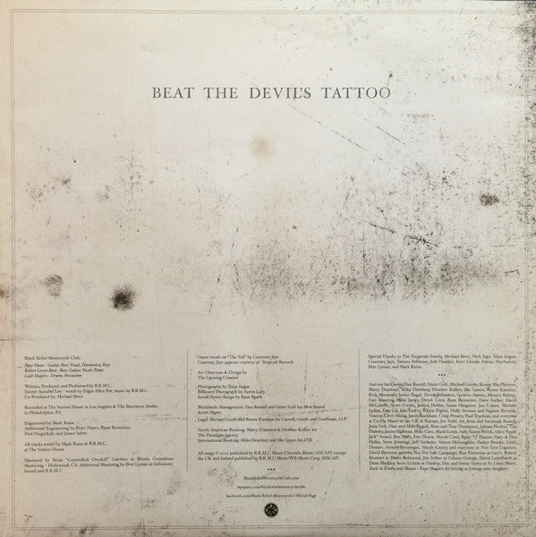 Black Rebel Motorcycle Club : Beat The Devil's Tattoo (2xLP, Album, Ltd, Whi)