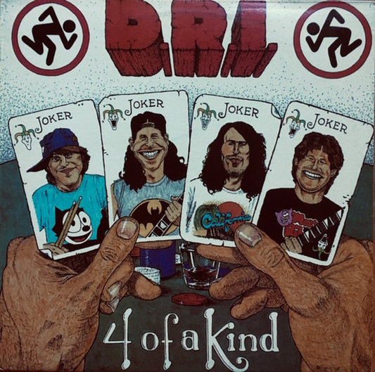 Dirty Rotten Imbeciles : 4 Of A Kind (LP, Album)