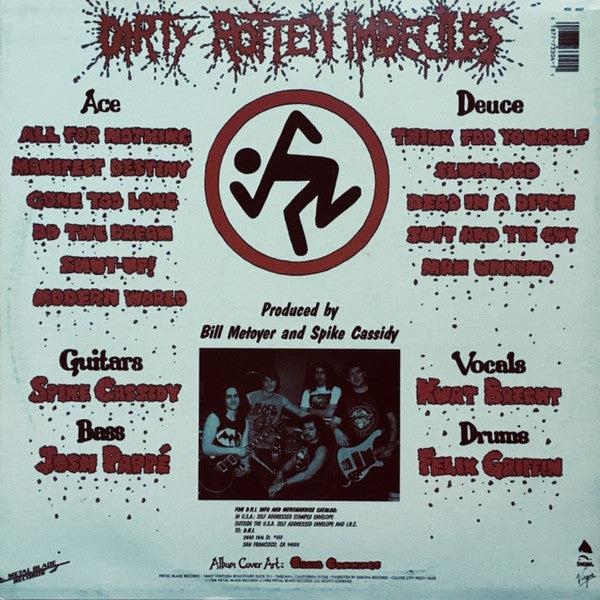 Dirty Rotten Imbeciles : 4 Of A Kind (LP, Album)