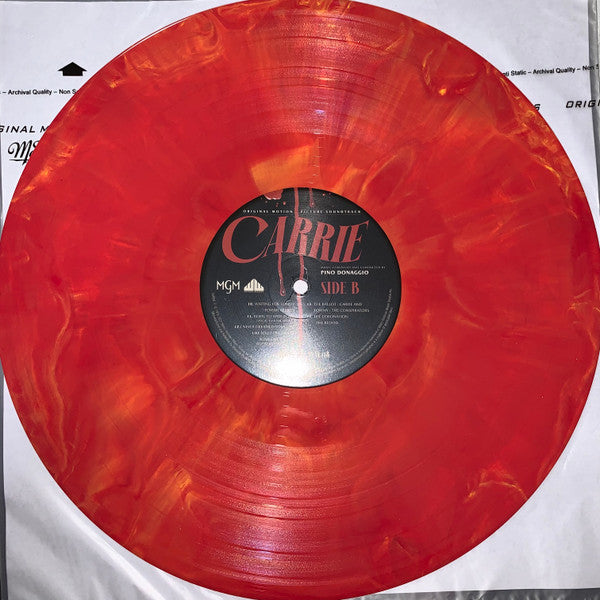 Pino Donaggio : Carrie (Original Motion Picture Soundtrack) (2xLP, Album, Dlx, RE, RM, Red)