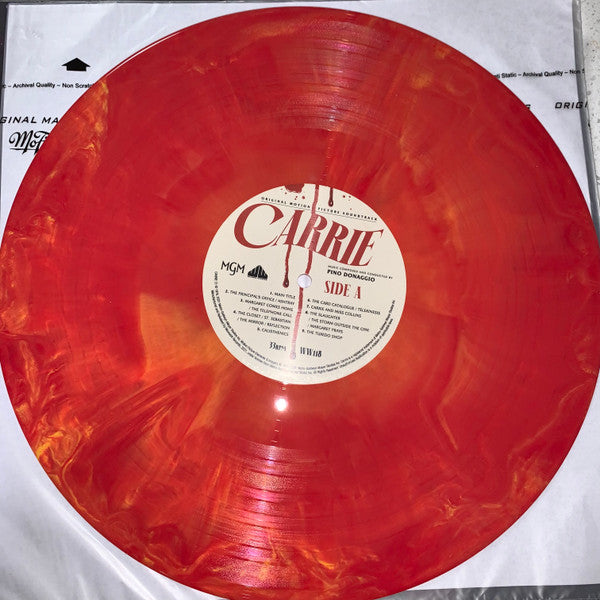 Pino Donaggio : Carrie (Original Motion Picture Soundtrack) (2xLP, Album, Dlx, RE, RM, Red)