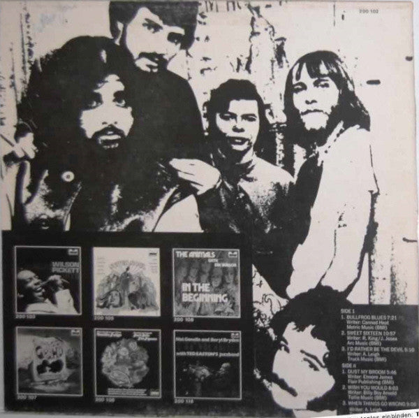 Canned Heat : Live At Topanga Corral (LP, Album, RE)