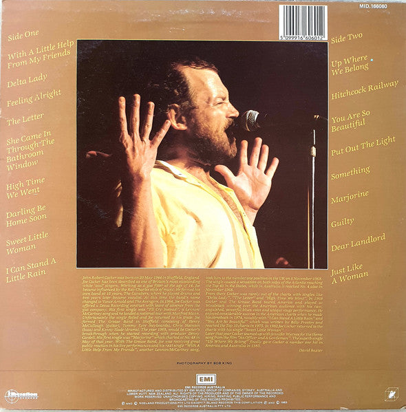 Joe Cocker : The Best Of Joe Cocker (LP, Comp)