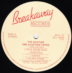 The Beatles : 1962 The Audition Tapes (LP, Comp, Unofficial)