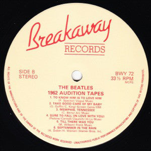 The Beatles : 1962 The Audition Tapes (LP, Comp, Unofficial)
