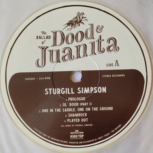 Sturgill Simpson : The Ballad of Dood & Juanita (LP, Album, Nat)