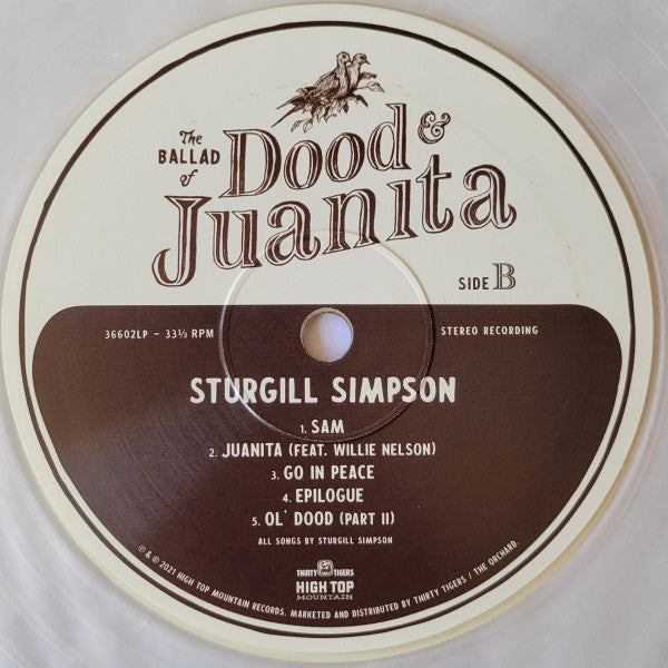 Sturgill Simpson : The Ballad of Dood & Juanita (LP, Album, Nat)