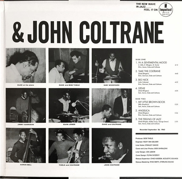 Duke Ellington & John Coltrane : Duke Ellington & John Coltrane (LP, Album, RE, 180)