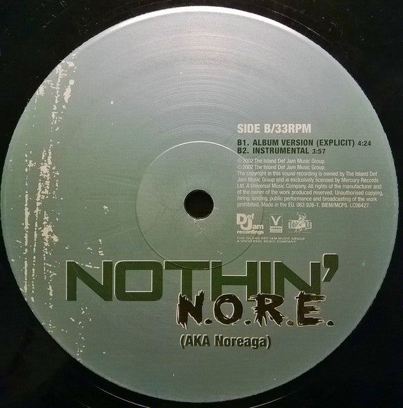N.O.R.E. : Nothin' (12")