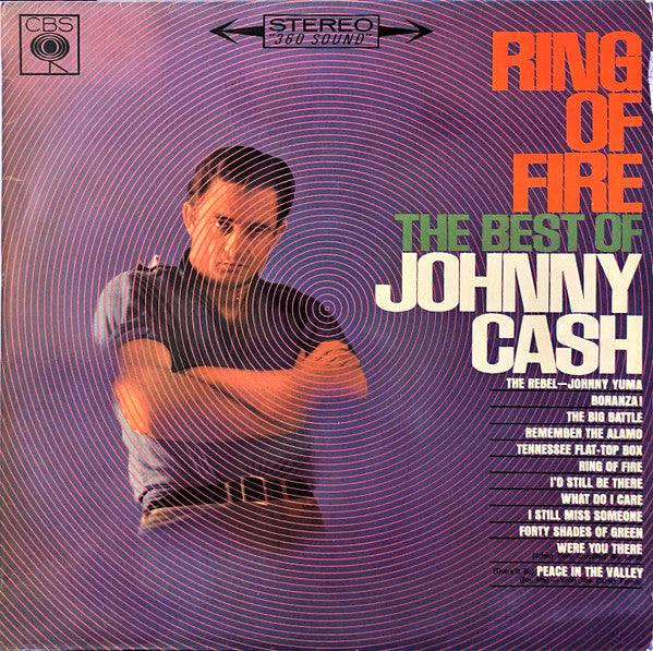 Johnny Cash : Ring Of Fire (The Best Of Johnny Cash) (LP, Comp)