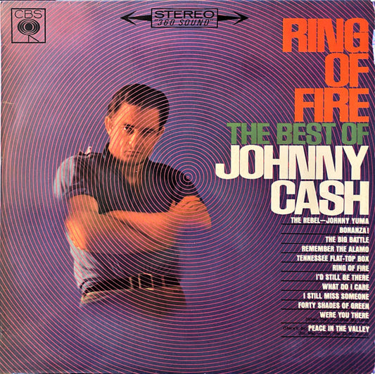 Johnny Cash : Ring Of Fire (The Best Of Johnny Cash) (LP, Comp)