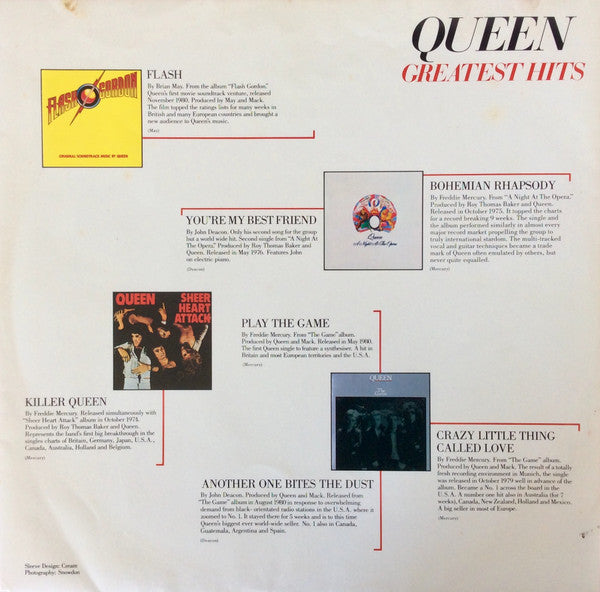 Queen : Greatest Hits (LP, Comp)