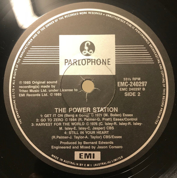 The Power Station : The Power Station (LP, Album)