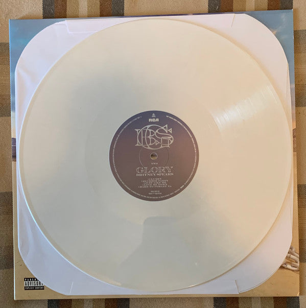 Britney Spears : Glory (2xLP, Album, Dlx, Ltd, RE, Whi)