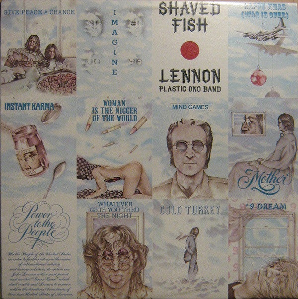 John Lennon / The Plastic Ono Band : Shaved Fish (LP, Comp)