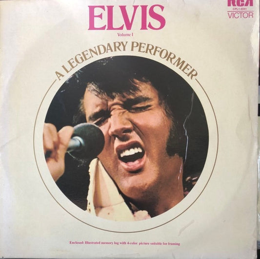 Elvis* : A Legendary Performer - Volume 1 (LP, Comp)