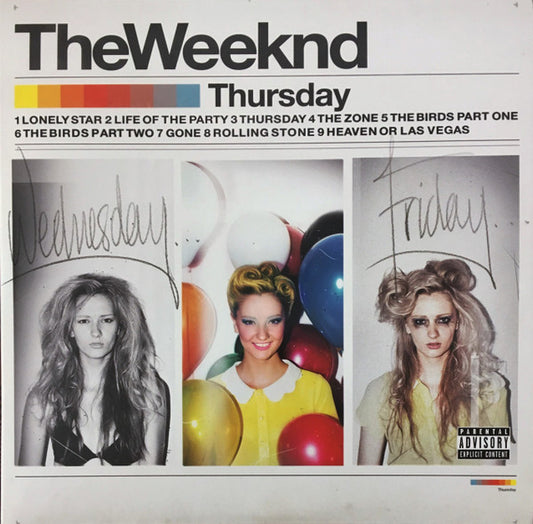 The Weeknd : Thursday (2xLP, Ltd, Mixtape, RE, Dec)